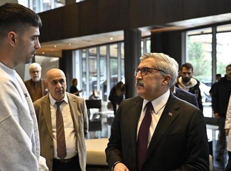 AK Parti Genel Başkan Yardımcısı Yayman'dan İbrahim Tatlıses'e 'Geçmiş olsun' ziyareti!