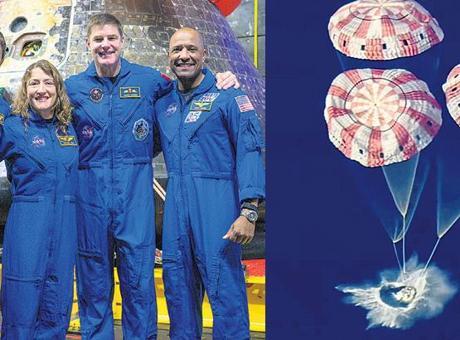 Ay yolculuğu okyanusta bitti