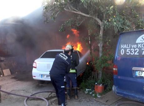 15 gün önce taşındığı iş yeri gözlerinin önünde küle döndü! Zarar 20 milyon TL