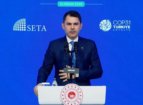 Bakan Kurum: COP31'de en çok su ve gıdaya dikkat çekeceğiz