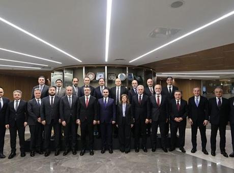 Bakan Kacır, TBB Yönetim Kurulu Toplantısı'na katıldı