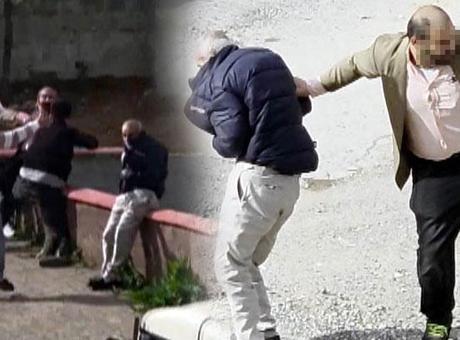 Bir evlat, babasına bunu yaptı! Mahalledeki gençler tarafından dövüldü
