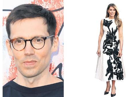 First lady’nin elbisesi Türk modacıdan