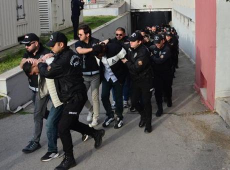 Bayğaralar suç örgütüne operasyon: 287 şüpheli adliyede