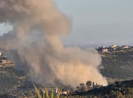 Ateşkese rağmen İsrail'den Lübnan'a yoğun hava saldırısı! Rampalar hedef alındı