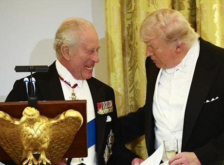 Beyaz Saray buz kesti! Kral Charles konuştu, Trump neye uğradığını şaşırdı: 'Biz olmasak Fransızca konuşurdunuz'