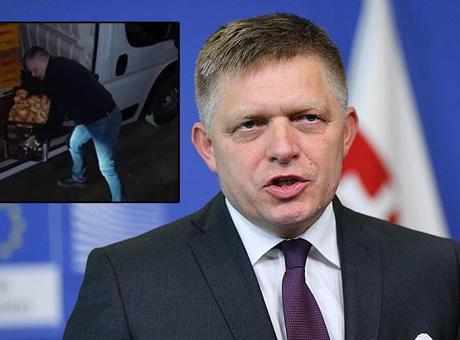 Slovakya Başbakanı Fico fırında çalışıp ekmek dağıttı! Dikkat çeken mesaj