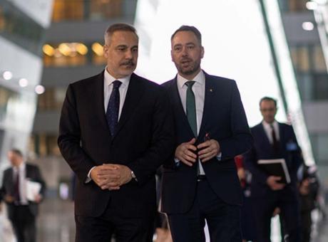 Dışişleri Bakanı Hakan Fidan, Belçika Dışişleri Bakanı Prevot ile Ankara'da görüştü
