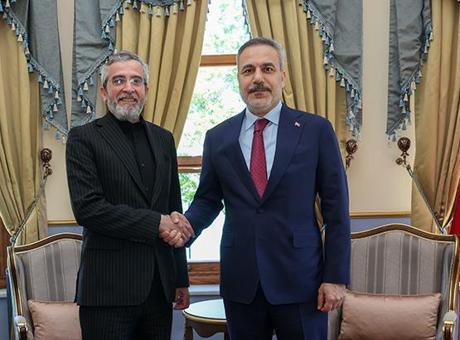 Dışişleri Bakanı Hakan Fidan, İran Milli Güvenlik Yüksek Konseyi Sekreter Yardımcısı Bagheri ile görüştü