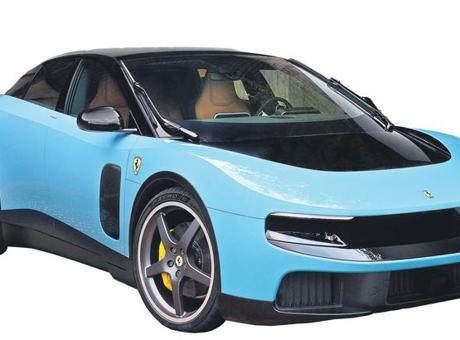 Motor sesi efektli elektrikli Ferrari