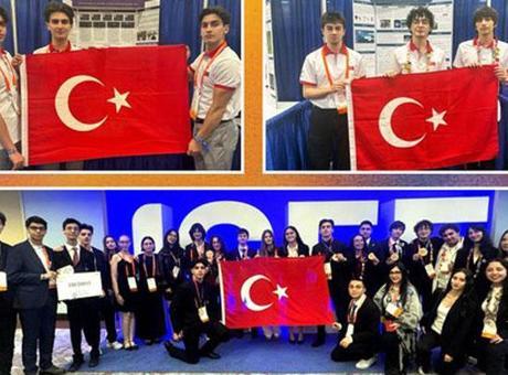 Türk öğrencilerin 9 projesi uluslararası bilim ve mühendislik yarışmasında ödül aldı