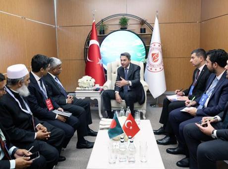 Bakan Bayraktar, Bangladeşli bakanlarla görüştü: Yatırımları