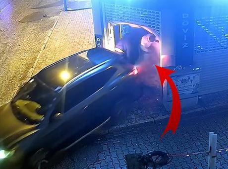 Sabaha karşı film gibi soygun! Kepengi ciplerle kırıp döviz 
