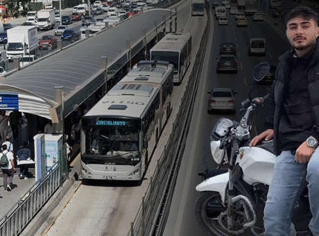 Metrobüste dehşet! 'Yan baktın' tartışması can aldı: Baba ve