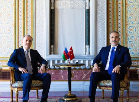 Dışişleri Bakanı Hakan Fidan, Azerbaycan Dışişleri Bakanı Ba