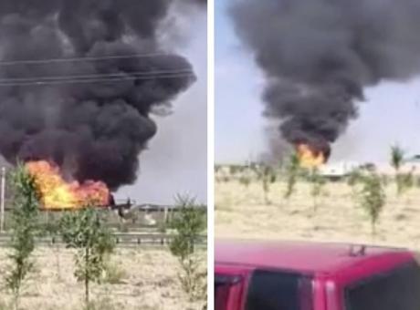 Özbekistan'da gaz istasyonunda korkunç patlama! Ço