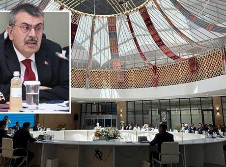 Bakan Tekin Türkistan'da konuştu: Toplantımız son derece ver