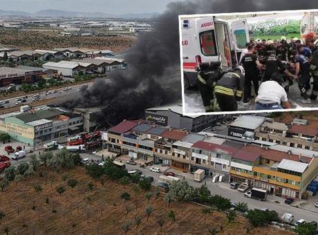 Konya'daki fabrika yangınında acı haber! 1 itfaiye