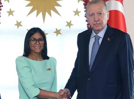 Venezuela Geçici Devlet Başkanı Rodriguez'den Türk