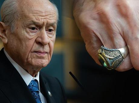 MHP Lideri Bahçeli'nin yüzüğü ve rozetindeki anlam