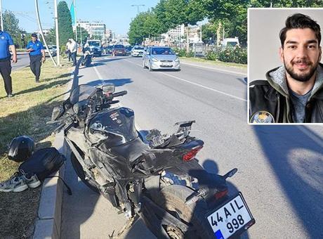 Şehit pilotun kardeşi motosiklet kazasında yaşamın