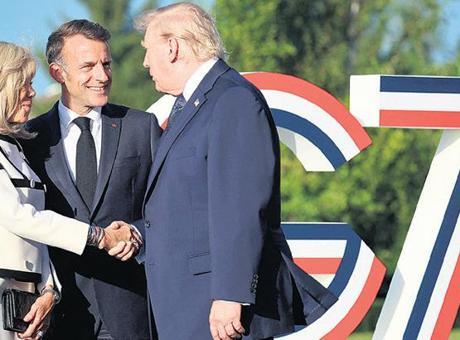 G7 Zirvesi’ne yine Trump damgası