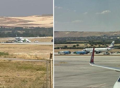 Gaziantep Havalimanı'nda yürekler ağza geldi! Uçağın inişi sırasında lastiği patladı: Bakanlıktan ilk açıklama