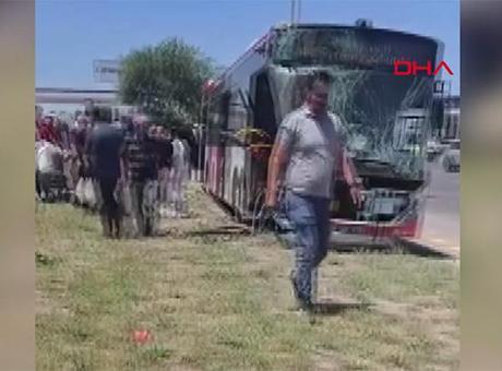 Son dakika... Ankara'da belediye otobüsü kaza yaptı! Yaralılar var