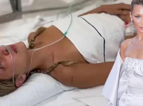 Bella Hadid gözyaşları içinde açıkladı! Sağlık durumu yine kötüleşti