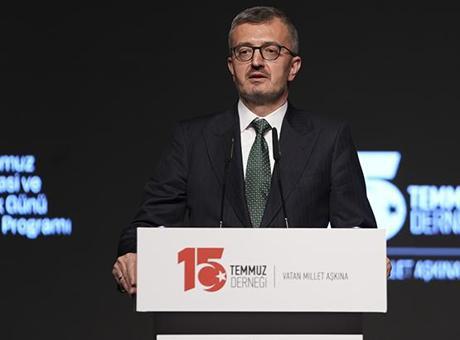 İletişim Başkanı Duran 15 Temmuz Derneğinin 'Şehit ve Şahit' programına katıldı