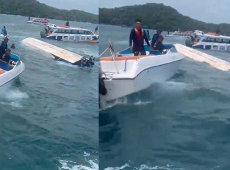 Vietnam'da sürat teknesi alabora oldu! Çok sayıda can kaybı var