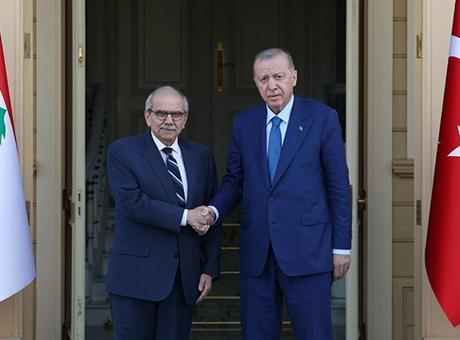 Cumhurbaşkanı Erdoğan’dan Lübnan Başbakanı Selam’a anlamlı jest