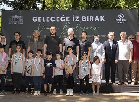 İstanbul'da 'Geleceğe İz Bırak-Orman Buluşması' etkinliği düzenlendi