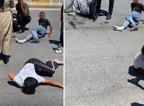 Ağrı'da korkunç kaza! Çocukları ezip başka araca binerek kaçtı