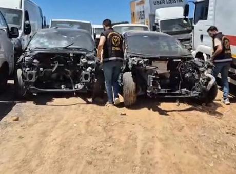 Yediemin otoparklarında 1,5 milyarlık liralık vurgun! Araçları parçalayıp ucuza aldılar
