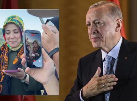 Cumhurbaşkanı Erdoğan'dan Hakkari'deki Kadın Şenliği'ne sürpriz telefon