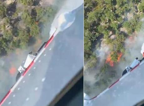 Çatalca'da orman yangını! Havadan karadan müdahale