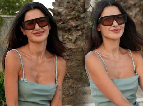 Fit haliyle dikkat çekti! Nesrin Cavadzade’nin yeni pozlarına beğeni yağmuru