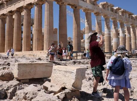 43 dereceyi görecek... Yunanistan'da aşırı sıcak alarmı! Açık alanda çalışmak yasaklandı