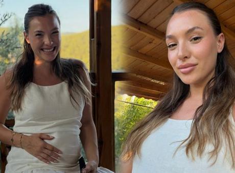 Survivor Sude Burcu anne olmak için gün sayıyor! Karnı iyice belirginleşti