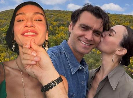 Birce Akalay ile Hakan Kurtaş'tan aşk dolu tatil pozları