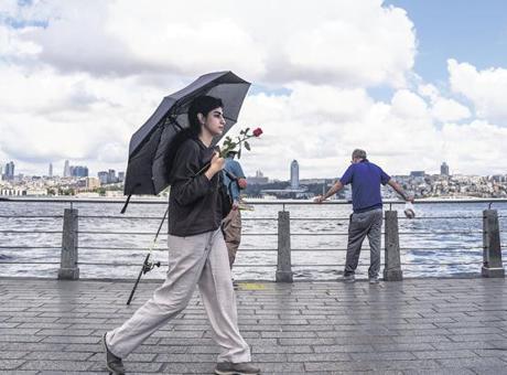 İstanbul için sağanak ve fırtına uyarısı