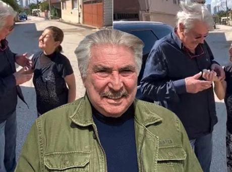 Yolu şaşıran Erdal Özyağcılar'a hayranından organik sürpriz: Kör gözlerimle tanıdım