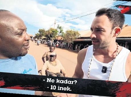 Tanzanya çekiminde kısmet çıktı