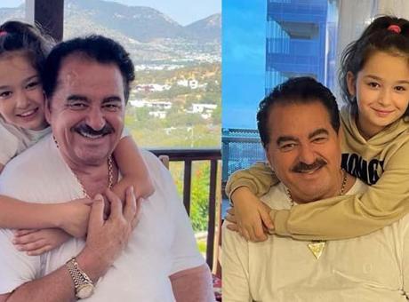 İbrahim Tatlıses'ten en küçük kızıyla yeni poz! Elif Ada'yı gören şaştı kaldı