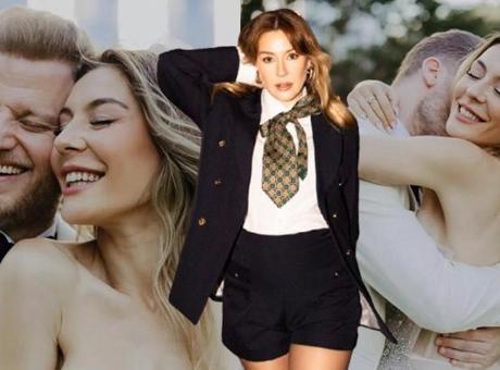 Sahilde romantik anlar! Ege Kökenli eşi Lior Ahituv'a aşkını ilan etti