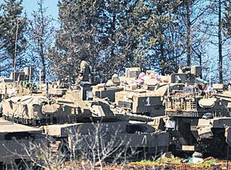 İsrail ordusu Lübnan’a yerleşti İsrail ordusu Lübnan’a yerleşti