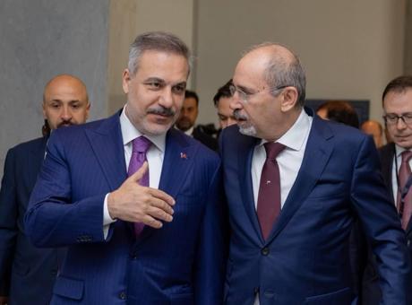 Dışişleri Bakanı Hakan Fidan, Ürdün Dışişleri Bakanı Safedi'yle görüştü