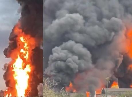 Brezilya'da kimya fabrikasında şiddetli patlama! 150 kişi tahliye edildi Brezilya'da kimya fabrikasında şiddetli patlama! 150 kişi tahliye edildi