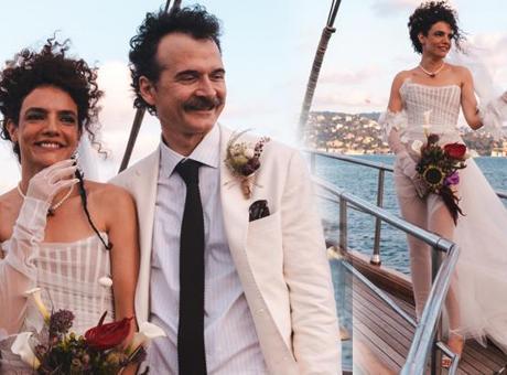Sessiz sedasız evlenmişti! Gelinliğiyle dikkat çeken Hare Sürel nikahtan yeni kareleri paylaştı